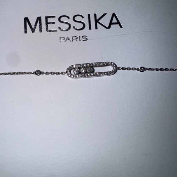 Messika Gold Bracelet with Diamond Accents - Picture 2 of 13